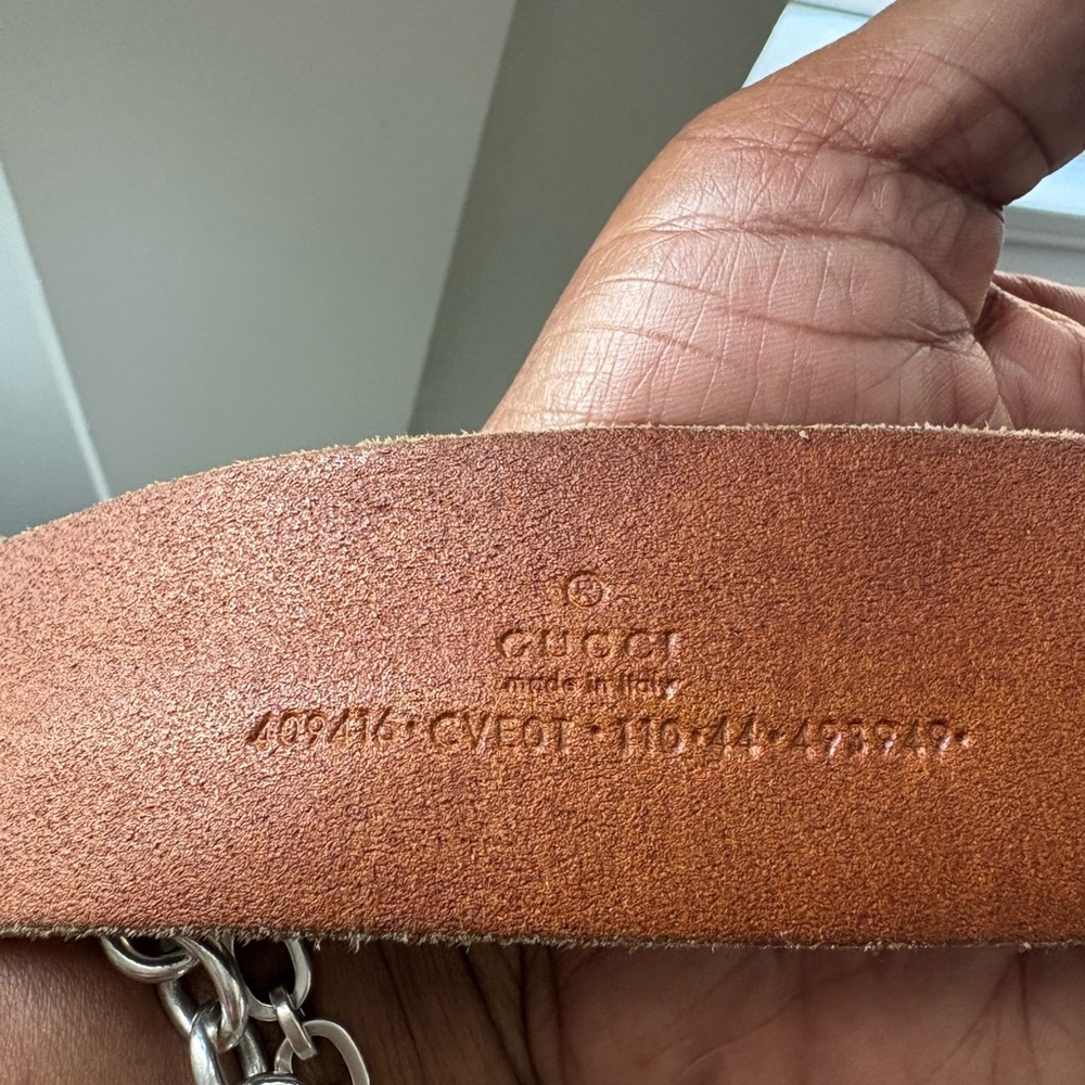 Gucci Double G Marmont Wide Belt - Picture 3 of 4